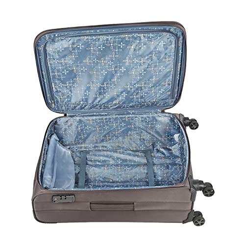 Image of Large Check-in Suitcase (79 cm) - NUVALDO Superior 79 8W - Brown