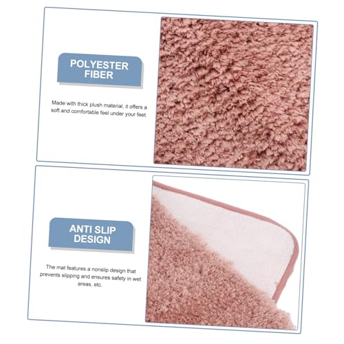 Tapis de bain microfibres absorbant et antidérapant pour toilette