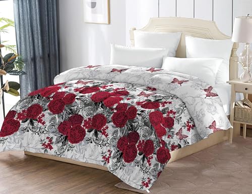 Fanny & Céline Couette Chaude 600 GSM 220x240cm Ultra gonflant Douceur extrême MING19-2416