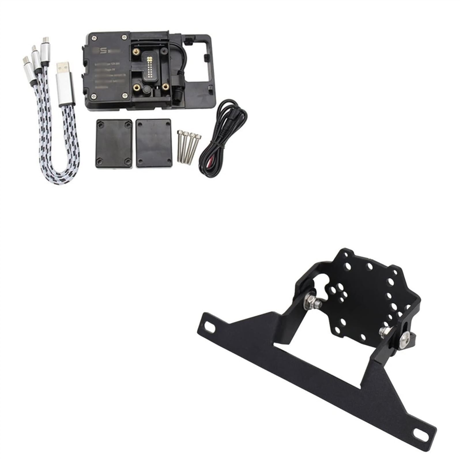 Fijación Smartphone Scooter Soporte de Navegación con para Teléfono USB para R850RT R1150RT