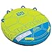 Airhead Comfort Shell Towable 1-2 Rider Tube for Boating and Water Sports, Kwik-Connect Tow, Double-Stitched Nylon Cover & Patented Speed Safety Valve for Easy Inflating & Deflating