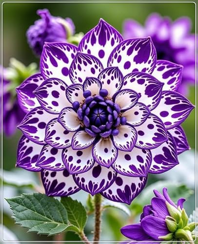 Groß, 2025 Winterhart pflanzen, Blumenzwiebel Mix,Mysteriöse magische Glühbirne, Mehrjährige Blumenzwiebel ist winterhart,Winterhart zwiebeln -2 Dahlien knollen-F