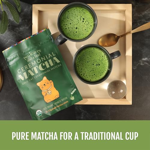 Té matcha verde ceremonial pack de 10 sticks miniatura 6