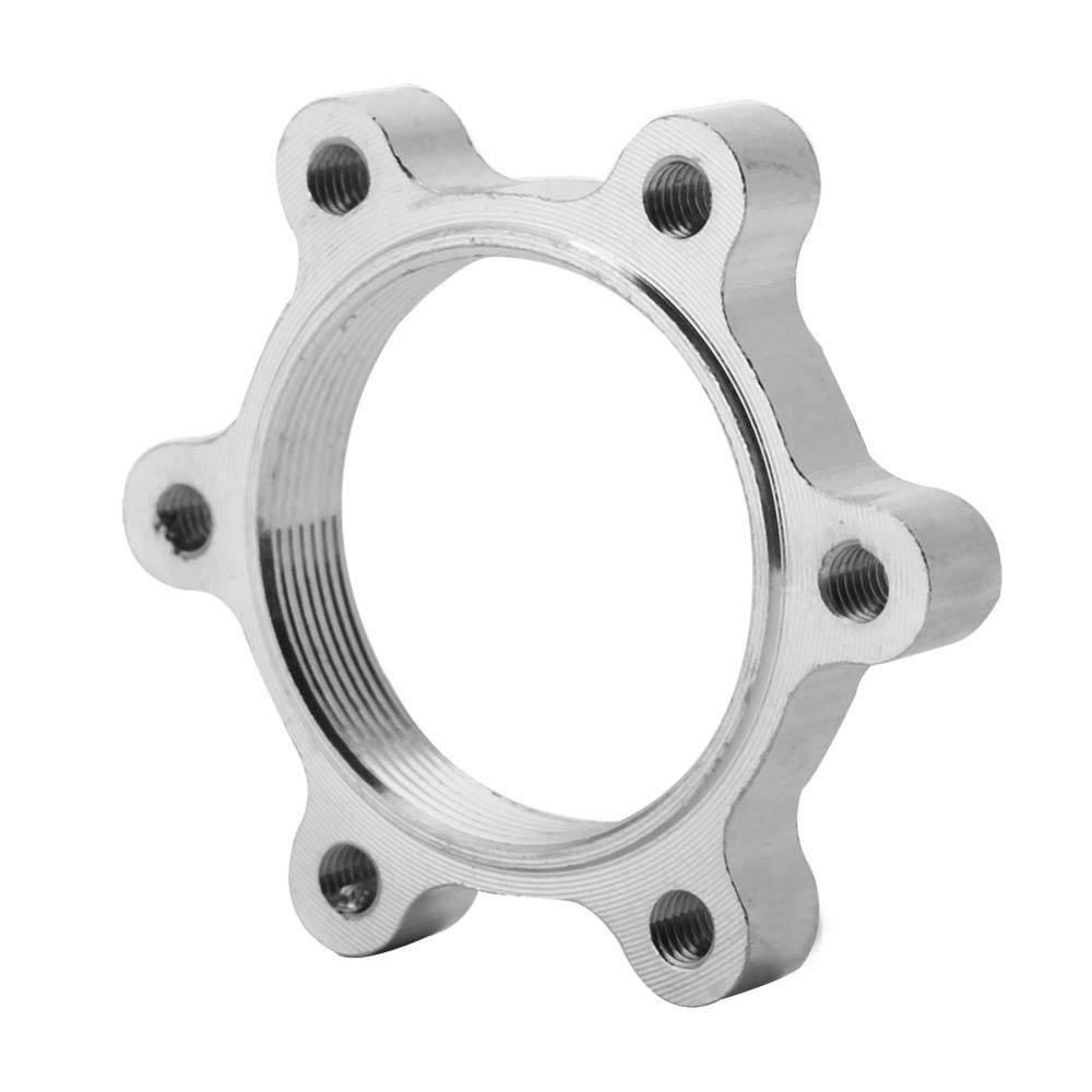 Adapter hamulca tarczowego adapter piasty rowerowej ze stopu, 10 sztuk 44mm/48mm 6 śrub ycle ze stopu aluminium piasty gwintowane wolnobiegiem dysk rowerowy hamulec tarczowy wirnika adaptera kołnierza część zamienna (48 MM)