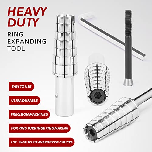 Expanding Ring Mandrel for Lathe