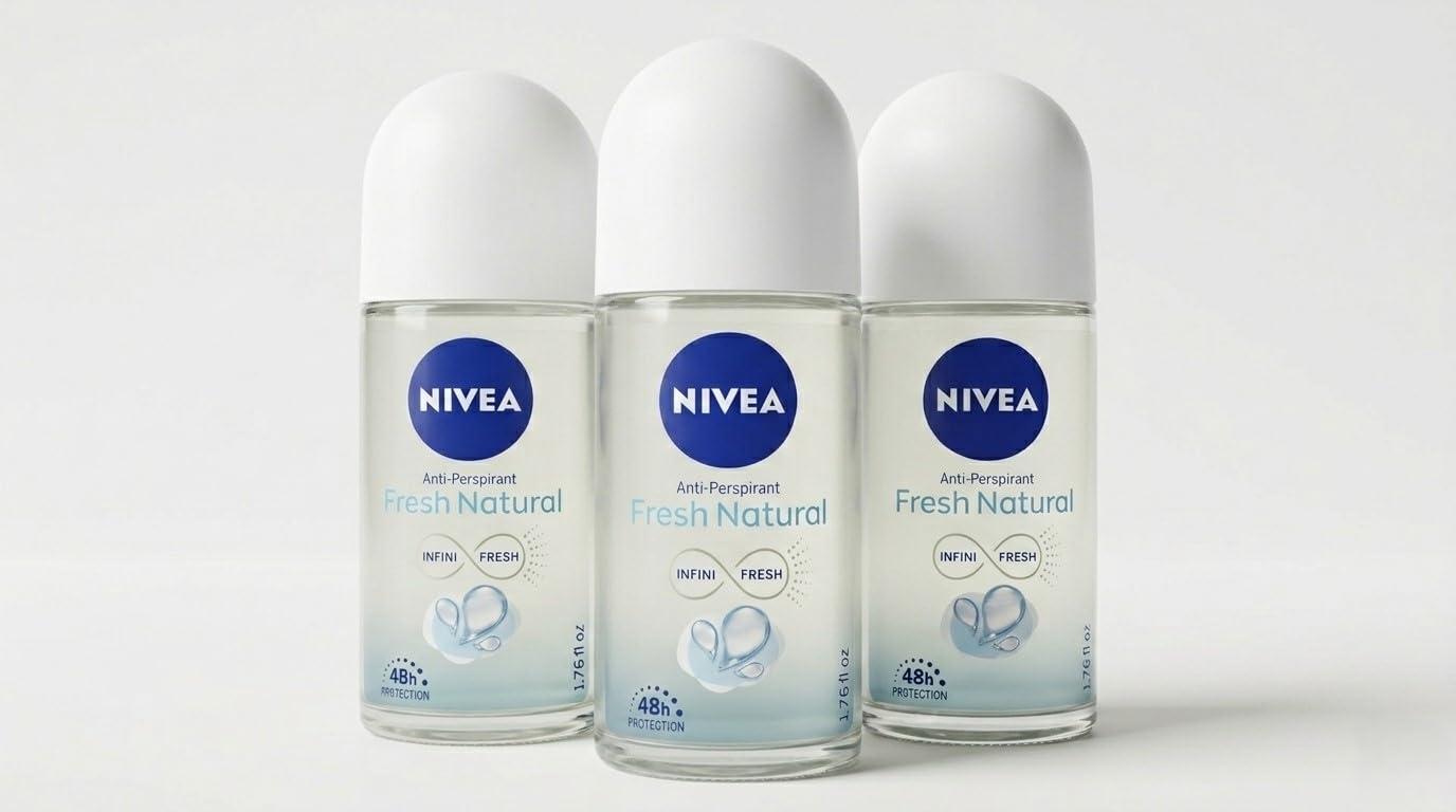 Amazon.com : Fresh Natural 48 Hours Deodorant Roll on 50 Ml | (3