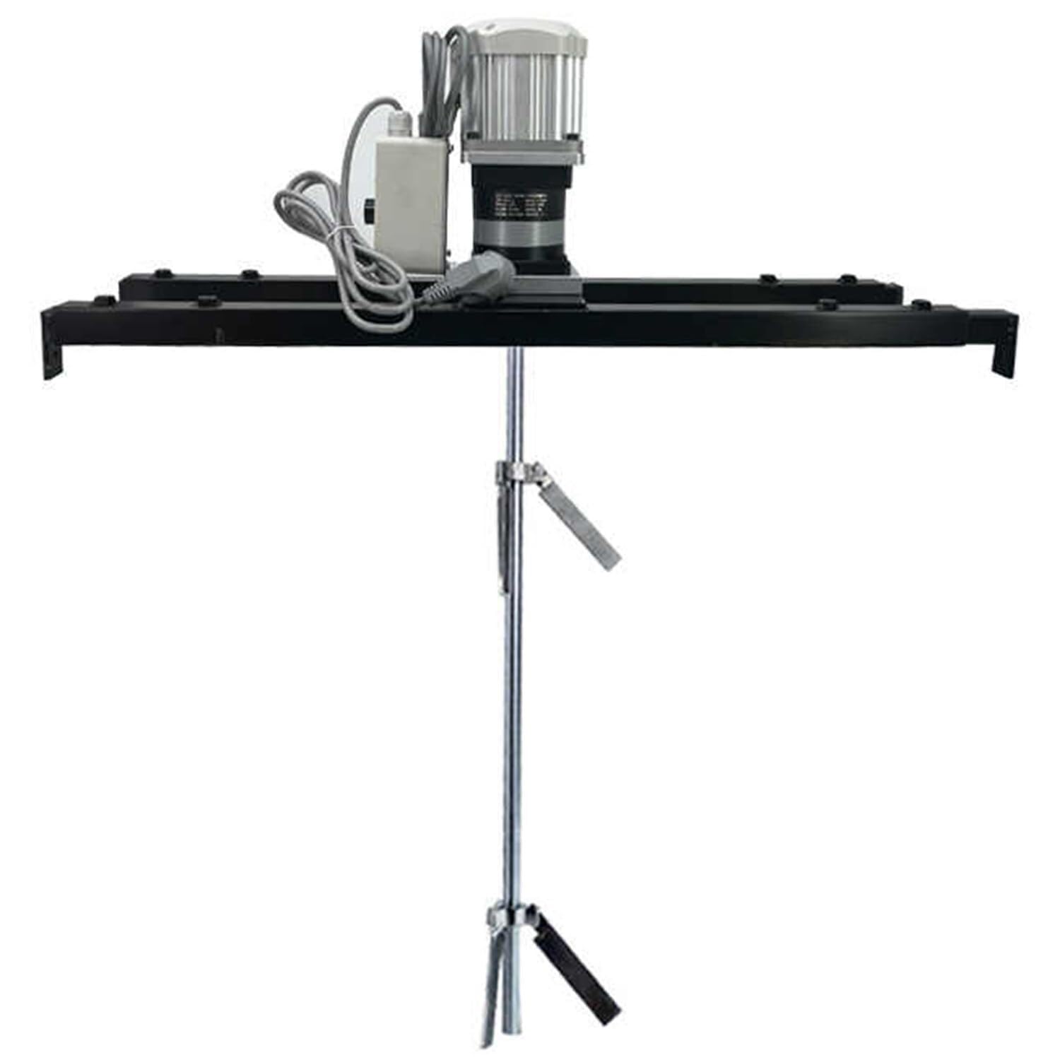 Mezclador de tanque eléctrico con soporte, agitador de aire IBC con hélice plegable, herramienta for mezclar pintura, for disolvente de tinta, 2100 W(L4)