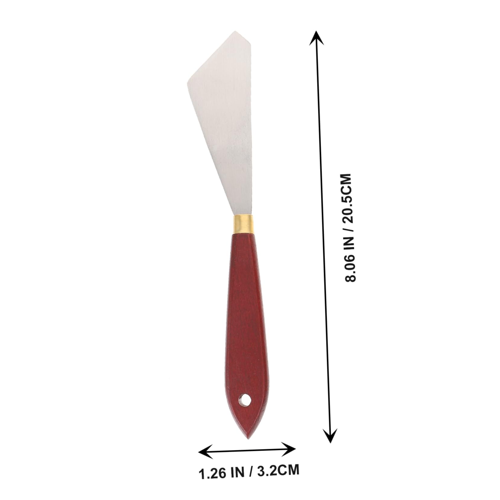 TEHAUX 12pièces Set De Spatules Acier Inoxydable pour Mélange De Peinture Outils De Peinture Ergonomiques avec Poignée Idéales pour Mélanger Pigments