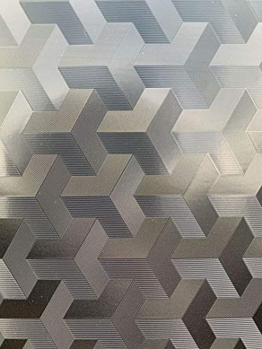 Vvivid Designer Black Carbon Fiber Vinyl Wrap (Triangle Carbon, 1Ft X 5Ft) #TOP5