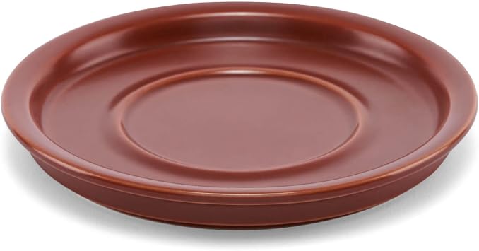 Tea Forte Porcelain Tea Cup and Lid, Steeps 8 oz., Microwave & Dishwasher Safe, Terra - Frank Lloyd Wright