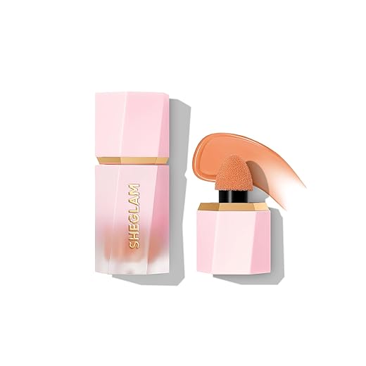 SHEGLAM Color Bloom Liquid Blush Makeup for Cheeks Matte Finish - Float On