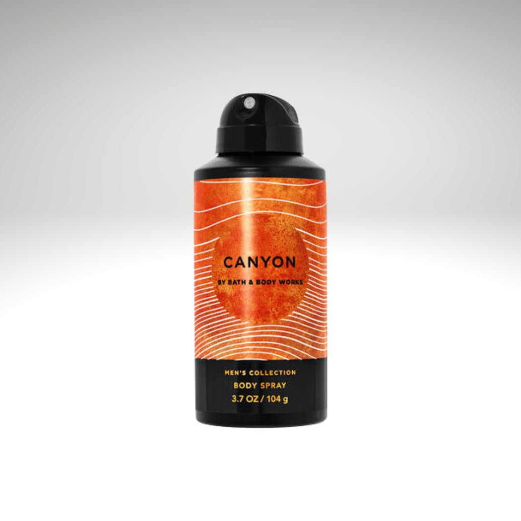 Generic Bath & Body Canyon for Men deodorizing Body Spray, 3.7 oz / 104 g (Packaging Style May Vary)