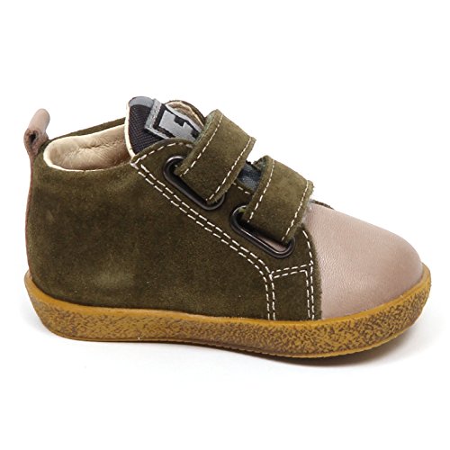 Falcotto E3342 chaussure premiers pas en cuir vert pour garçon - 2