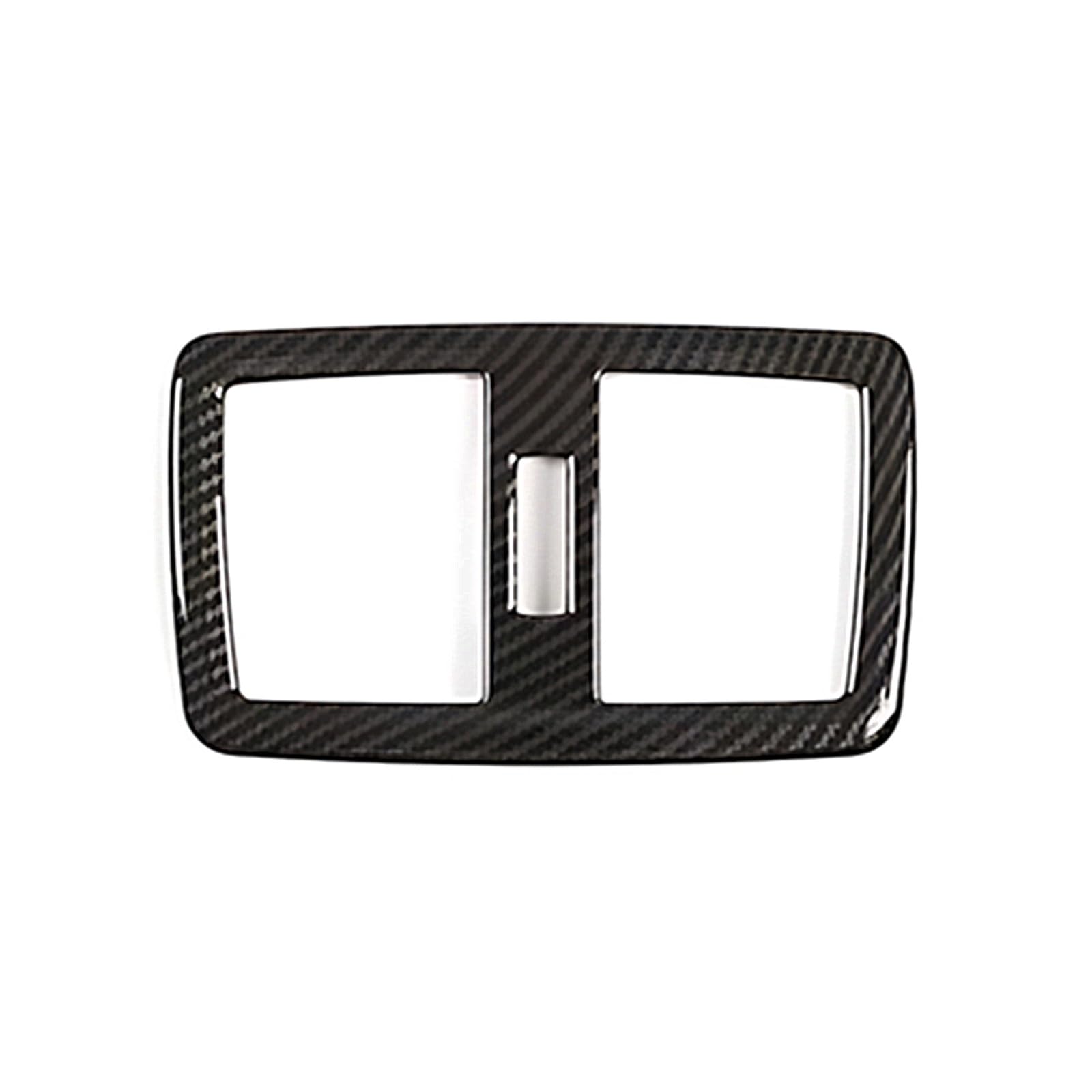 Dashboard Trim Air Vent Compatible with BMW for X1 X2 F48 F47 2016-2022 Car Rear Air Vent Trim Frame Air Outlet Decorative Cover Sticker