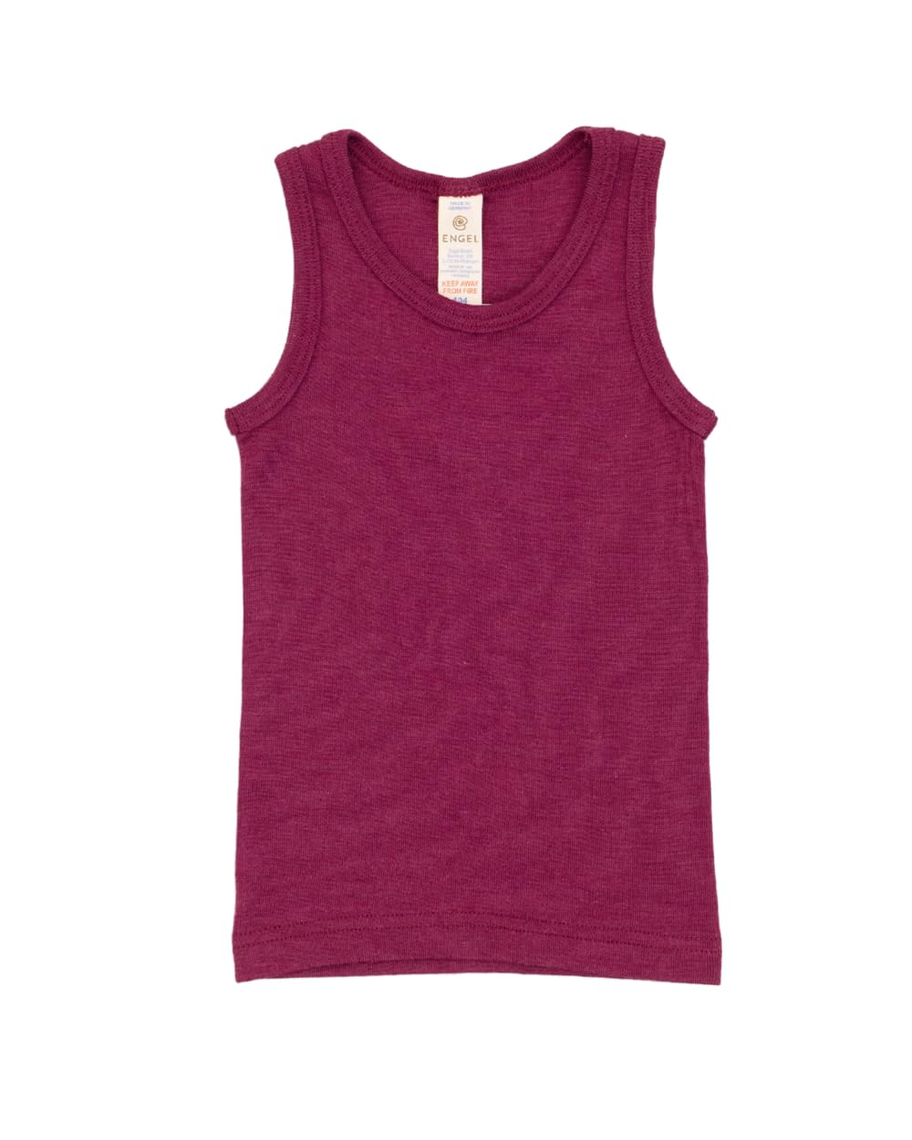 Engel Children's Wool Silk Vest Natural Size 92-176, orchid, 104