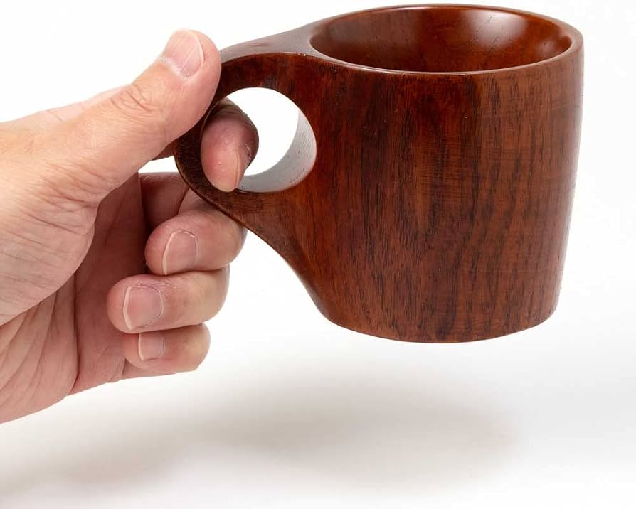 Amazon.co.jp: 漆塗り木製マグカップI 150ml キャンプ Amazon.co.jp: 漆塗り木製マグカップI 150ml キャンプ
