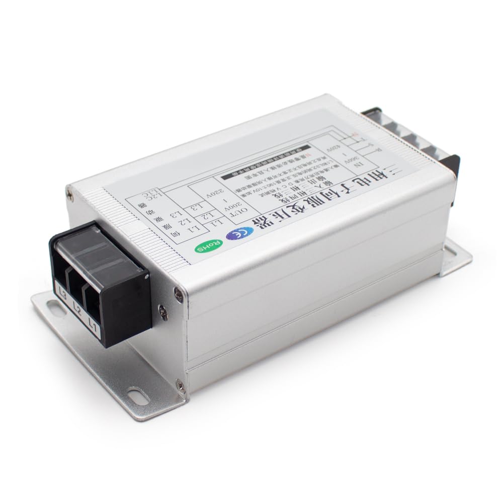 Toplionace Transformador Electrónico Servo Inteligente Trifásico 2-15KW 380V a 220V (9KW)