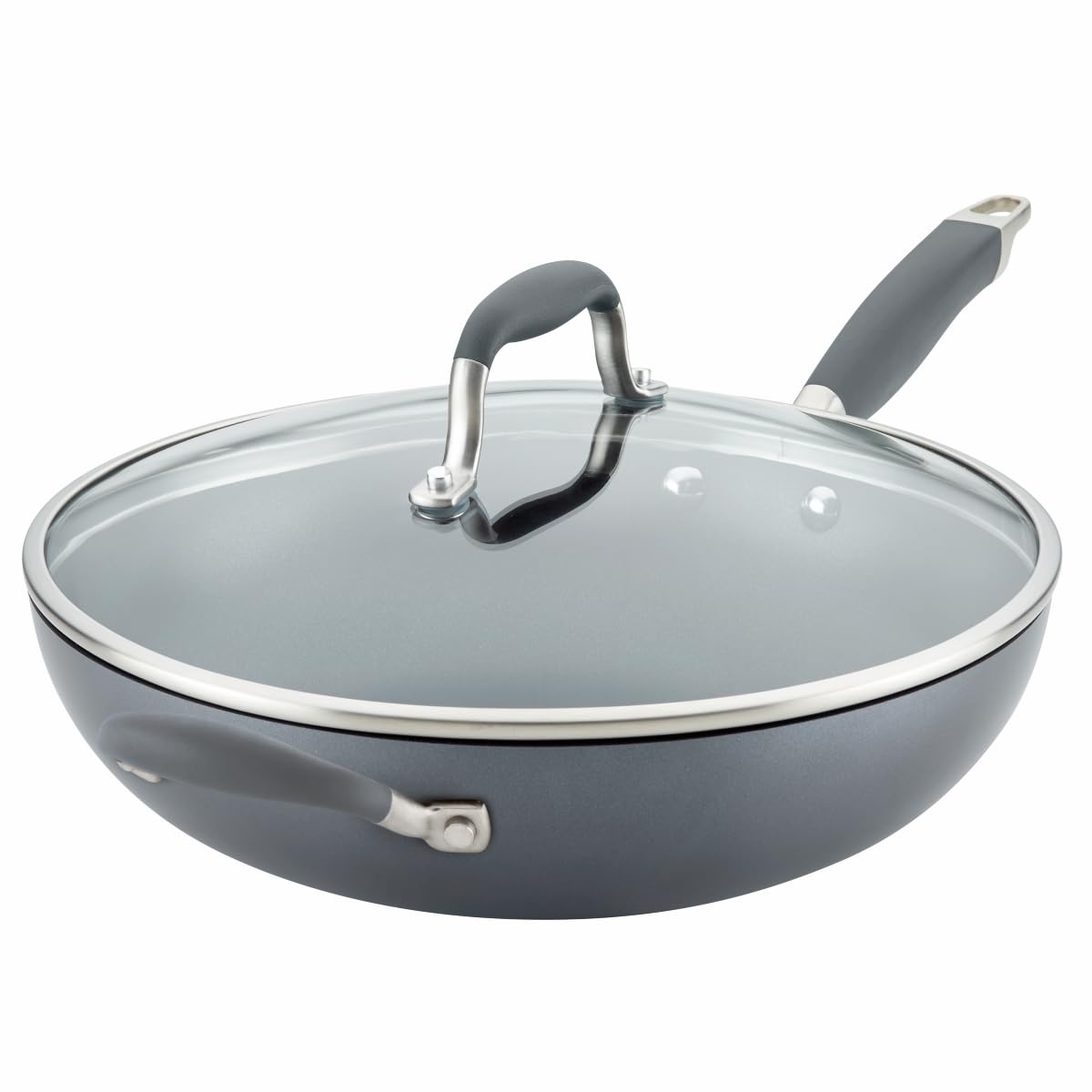 Anolon Advanced Home Nonstick Ultimate Pan with Lid, 12-Inch