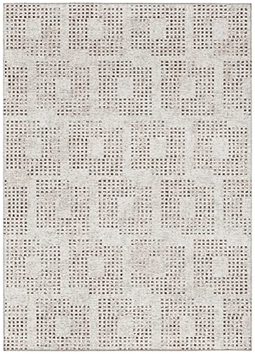 Tapete decorativo Beige 8' x 10' miniatura 3