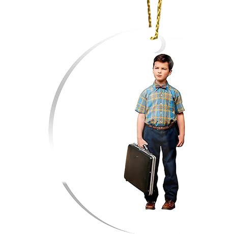 Young Sheldon Christmas Ornament