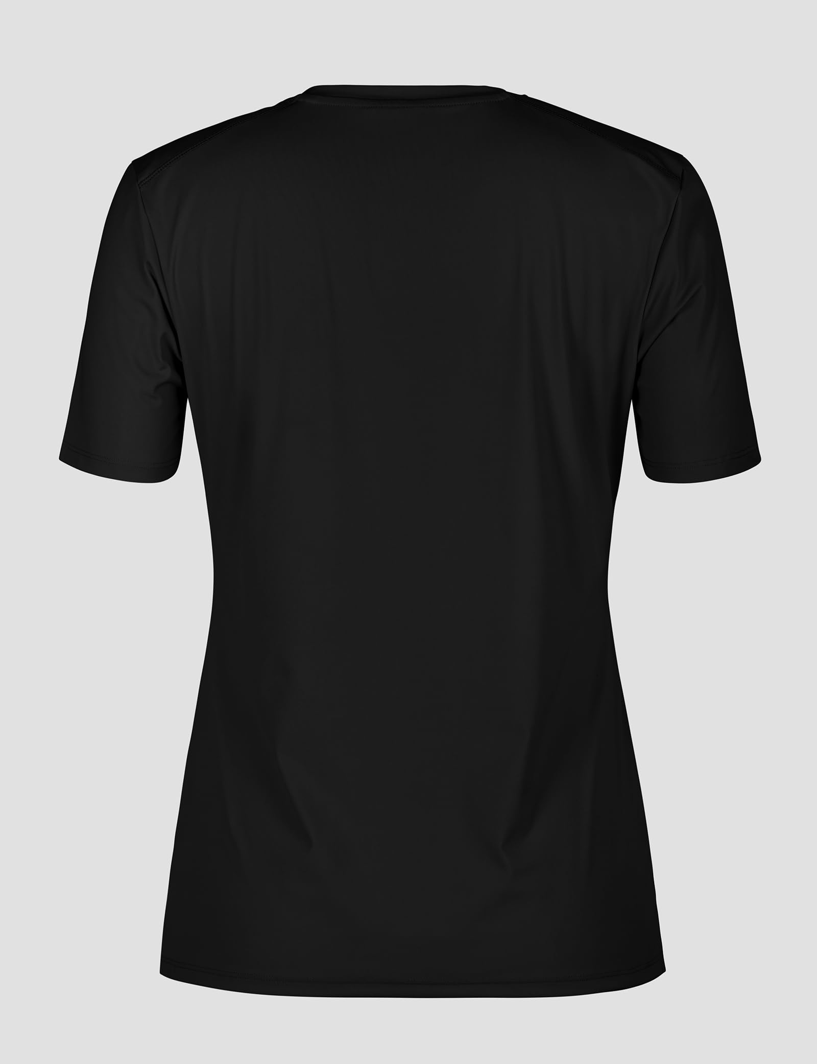 Camiseta deportiva para mujer de corte ajustado que absorbe la humedad, ligera, para gimnasio, yoga y correr, transpirable, dobladillo con abertura lateral, cómoda ropa de entrenamiento para