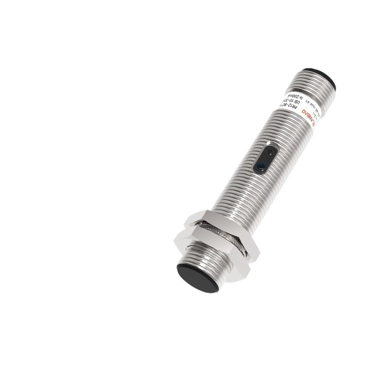Sensor de Interruptor Fotoeléctrico Fotocélula fotoeléctrica de barrera enchufable PR12-TM5 carcasa cilíndrica metálica NPN 5m M12(Size:PR12 TM5DNC E2 pair)