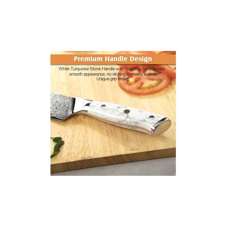 8-Inch-Japanese-Style-Chef-Knife--VG-10-Damascus-Steel-Blade-Ultra-Sharp-High-Carbon-Core-Ergonomic-White-Turquoise-Resin-Handle-Professional-Luxury-Kitchen-Knife-for-Home-Chefs-Includes-Gift-Box 8-Inch Japanese Chef Knife – VG-10 Damascus Steel, High-Carbon Core, Ergonomic White Resin Handle, Luxury Kitchen Knife for Home Chefs, Gift Box Included