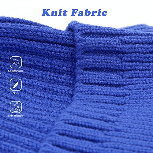 Image of POXIMI Baby Boy Winter Hat Toddler Warm Beanie Girl Knit Hats with Earflap Kid Cute Earmuffs