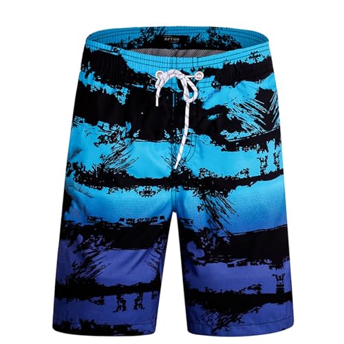 Men‘s Beach Shorts Men Summer Board Casual Holiday Swim Trunks 3D Print Surf Swimsuit Homme Pants 6