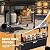 Dephet 4-Burner Propane Gas Griddle with Removable Stand, 40,000 BTU Flat Top Grill with 455 sq.in Cooking Area, Portable Outdoor BBQ Grill w/Foldable Side Tables, Wheels for Patio, Backyard, Camping