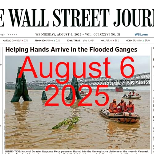 『WSJ Aug 6 Deep Dive: Is Trump Manipulating Economic Data?』のカバーアート