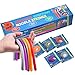 KELZ KIDZ Durable Smooth Stretchy String Fidget and Sensory Toy - 25 Packs of Individually Packaged Monkey Noodles - Fun and Therapeutic Stress and Anxiety Reliever for Kids