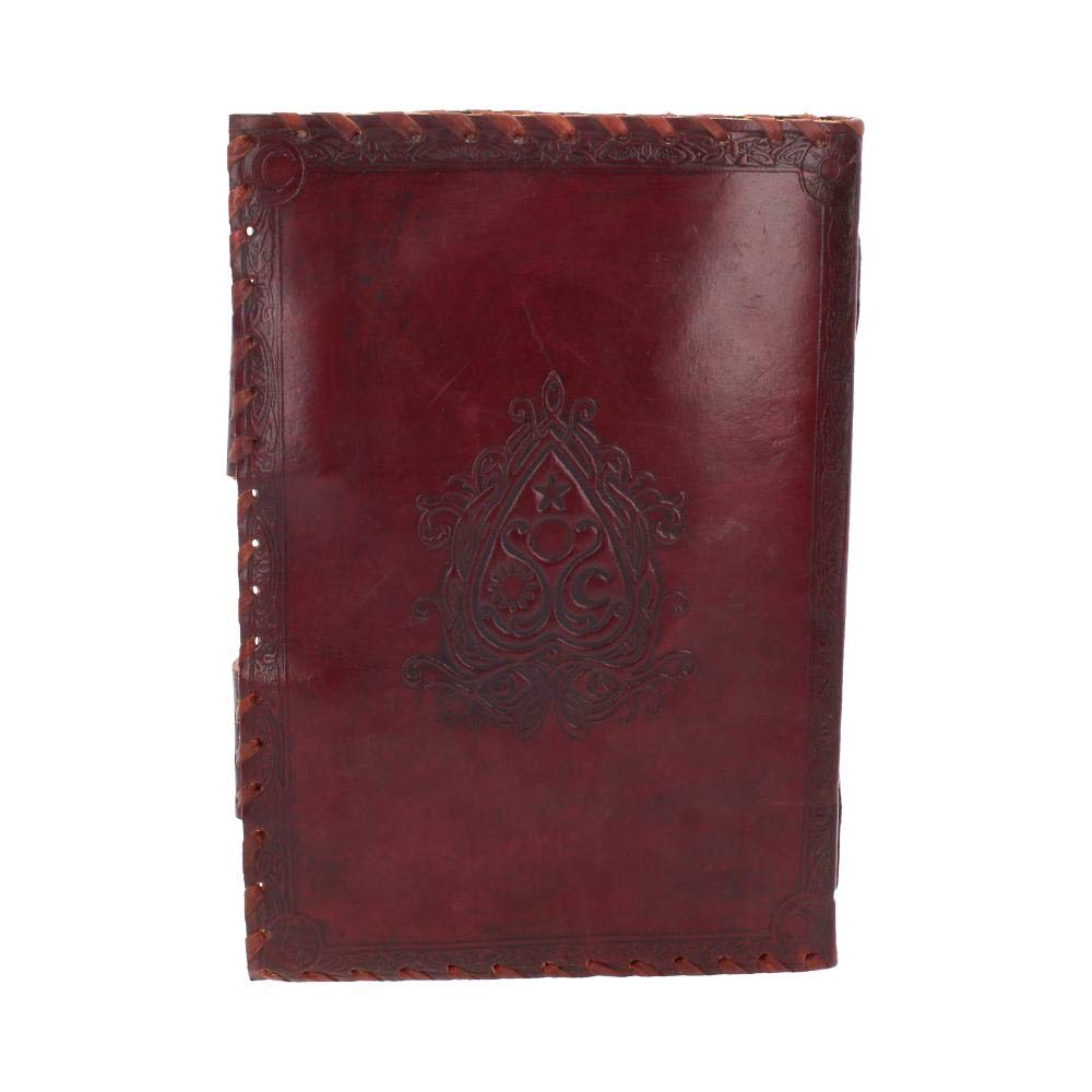 Nemesis Now Spirit Board Journal en cuir avec verrou Marron 28 cm