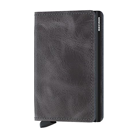 Secrid Men's Classic, Grey-Black, 68x102x16cm Cover