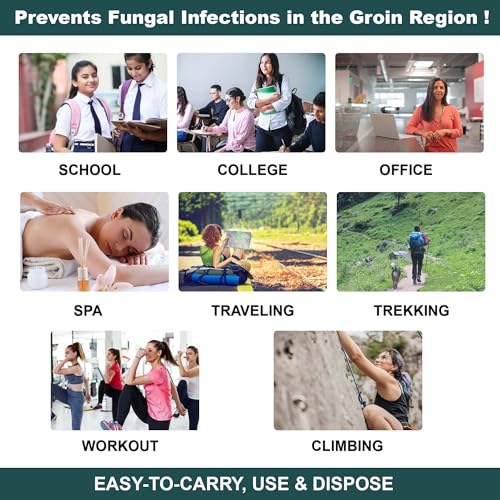 Image of Fungimould Disposable Women Panty | Prevents UTI & Infections |Anti Bacteria Anti Fungal Underwear |for Traveling,Trekking, Camping, Spa, Periods |Extra Hygiene