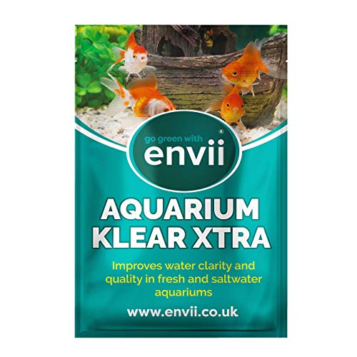 Envii Aquarium Klear Xtra � Tratamiento para Aguas Verdes Que Mantiene el Agua Clara en Tanques para Peces - Tratamiento para 1.000l