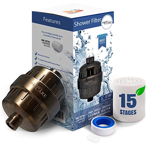 15 Stage Shower Filter - Shower Head Filter - Chlorine Filter - Hard