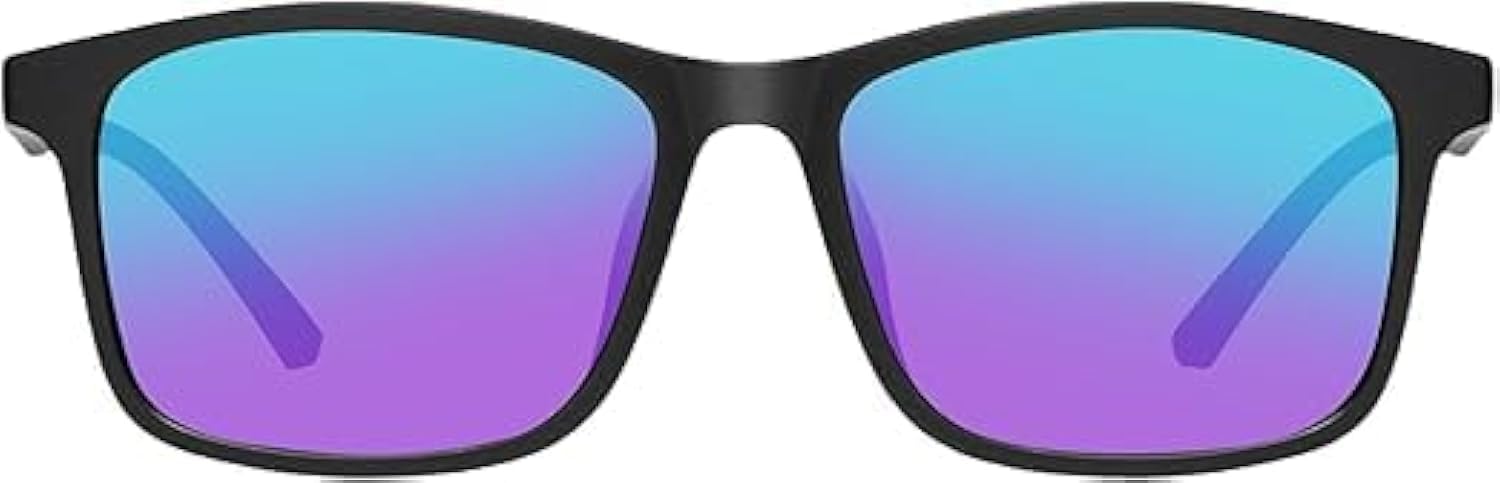 Dwbulndok ZD-901 Colorblind Glasses for Men Color Blind Glasses Both Outdoor and Indoor Red-green Blind Sunglasses Color Correction