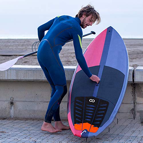 image for WOOWAVE Surfboard Traction Pads 3 Piece EVA Surfing Traction Pad Premi