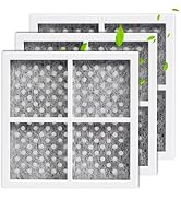 LT 120F Refrigerator Air Filter Replacement, Fresh Air Filter for Refrigerator Compatible with Ke...