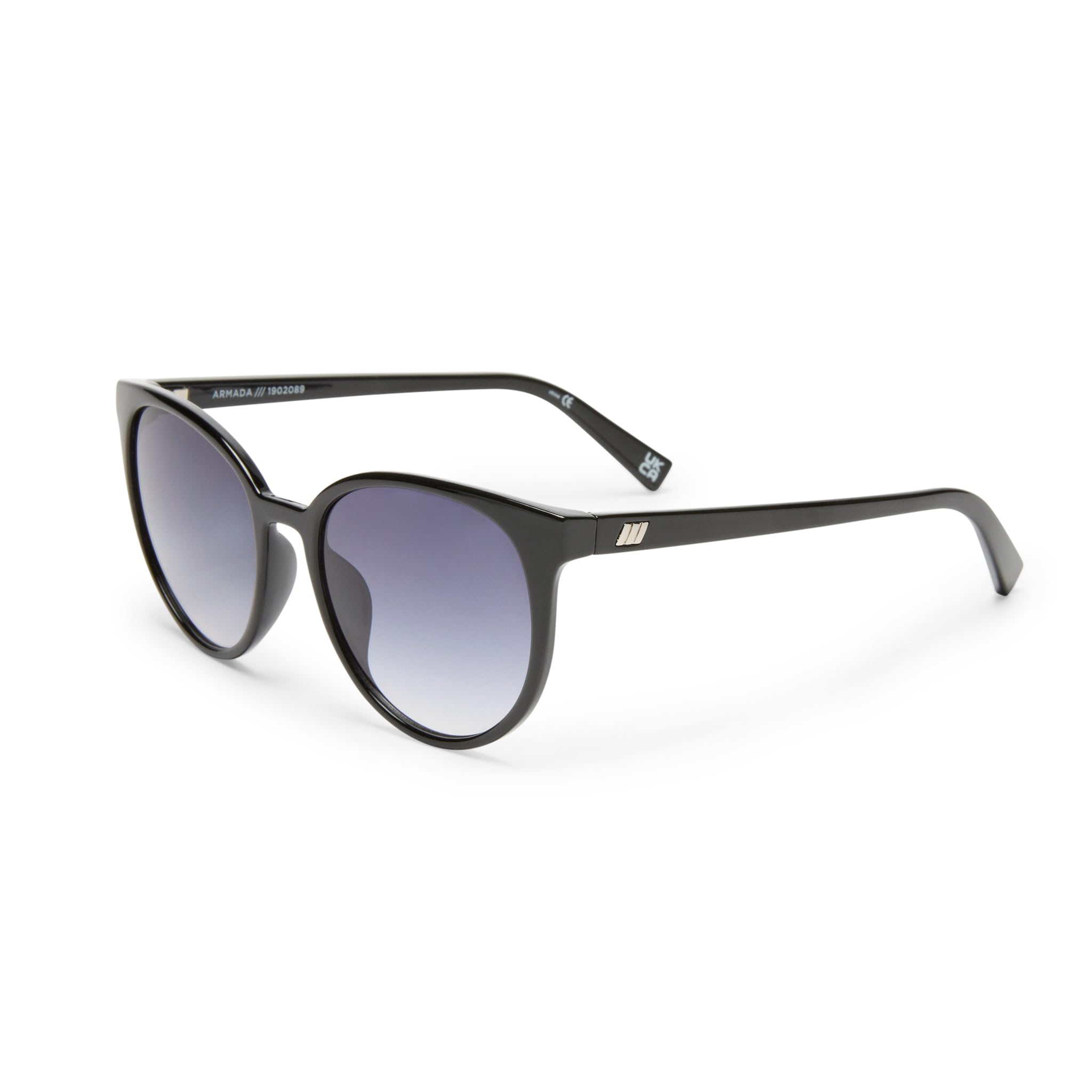 Le Specs ARMADA LSP2102398 - CLEAR QUARTZ - Lunettes de soleil rondes pour homme et femme avec protection UV élevée