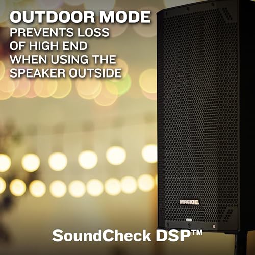 Image of Mackie Thump12v4 12 inch Professional Powered Loudspeaker feat. SoundCheck DSPTM and Bluetooth - High SPL Portable PA Speaker, Wireless Streaming and Linking, Voicing Modes, Control App, Mixer, 1400W | Bluetooth, High SPL Portable PA Speaker, Wireless Streaming and Linking, Voicing Modes, Control App, Mixer, 1400W