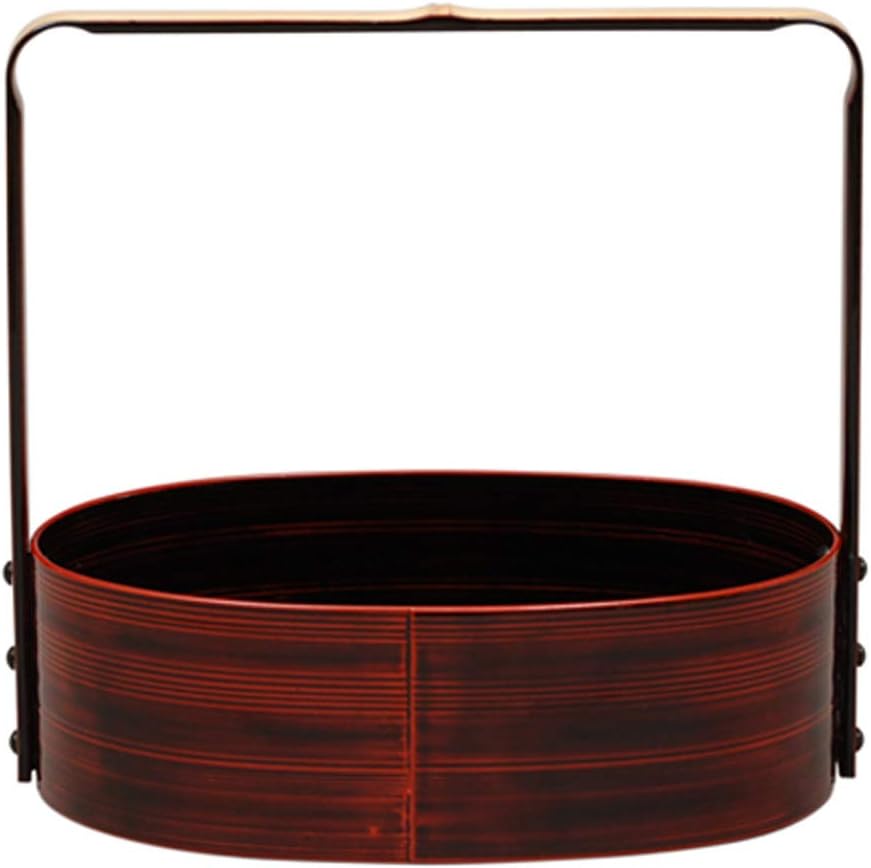 Munetsu Nakamura Souetsu Bon Bon, Size (H x W x H): 6.8 x 10.5 x 9.8 inches (17.4 x 26.6 x 24.8 cm), Curved Surface with Vermilion Tee, Tamanoir, Hymyosai Photocopy, Cosmetic Box Included