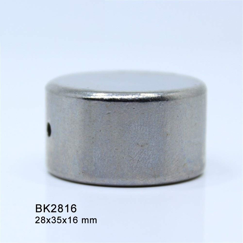 DOLUNTO BK2816 Roulements à Aiguilles 28 * 35 * 16 mm (5 Pc) Drawn Cup Aiguille Roulement à Rouleaux BK283516 Caged fermé à Une extrémité Meteic série 45941/28