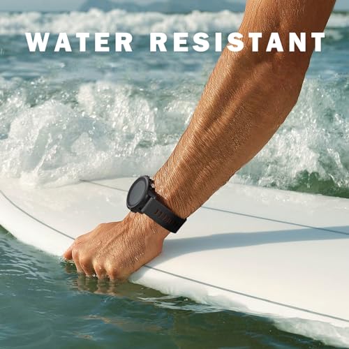 Image of GEAK Compatible with Garmin Forerunner 245 /645 /55 Watch Band /645 /245 Music Band, 20mm Sport Watch Band Compatible with Garmin Vivoactive 6 5 3 /Venu /Venu SQ,Soft Strap for Galaxy Watch 7 /6 /5 /4