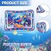Wassermatte Baby Spielzeug, Sensorische Wasser Spielmatte, Aufblasbare Wassermatte Wasserbett für Haustier, Sensory Water Playmat für Katzen Hunde, Wassermatte Sensorisches Spielzeug für Kinder