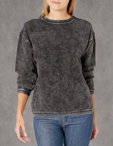 Image of Charles River Apparel Unisex Camden Crew Neck Sweatshirt, Men's & Women's Relaxed Pullove