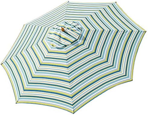 Yescom 9 Ft Patio Umbrella Replacement Canopy Market Table Top Sunshade Cover Market