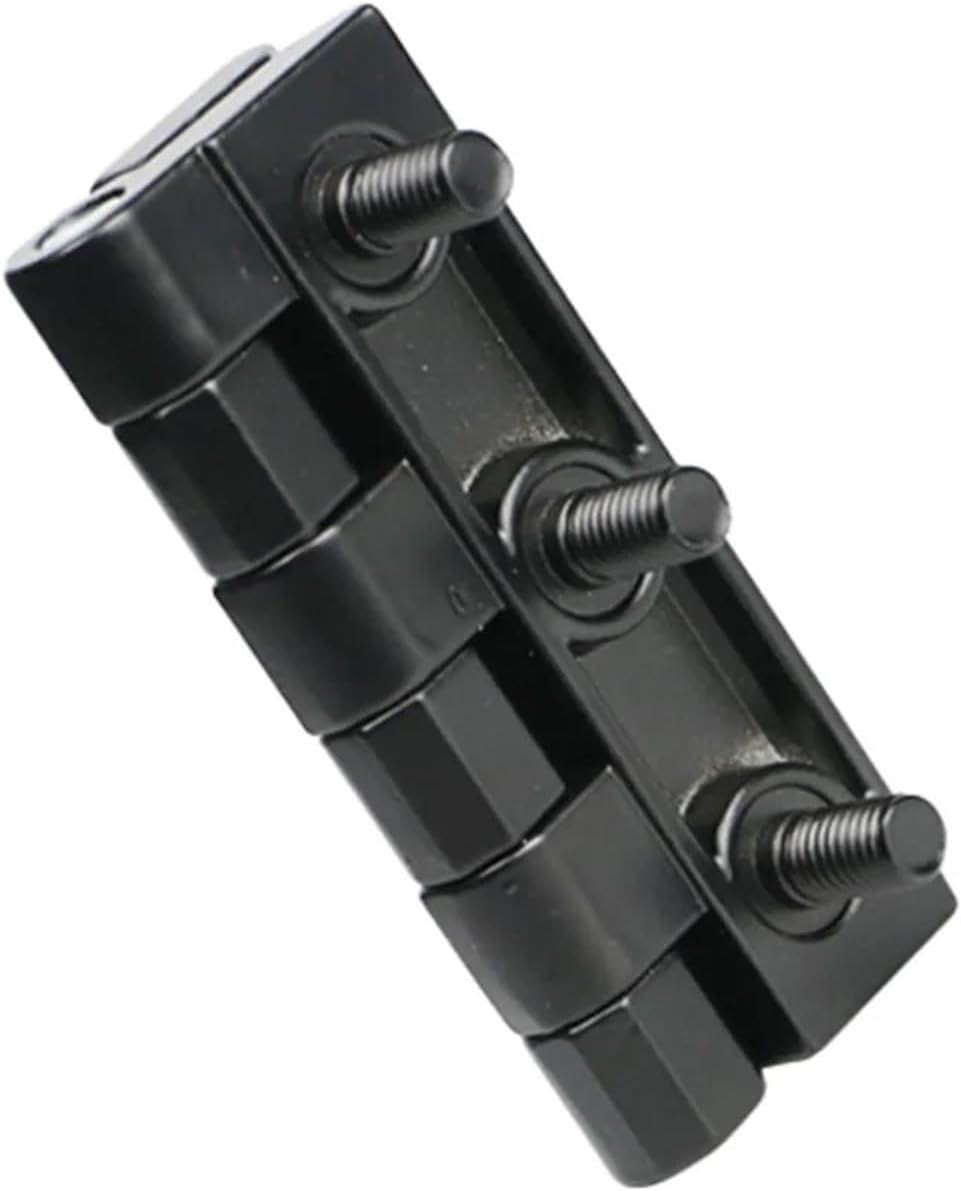 Frame Concealed Cabinet Door Hinge CL226-5A Zinc Alloy Large Hinge Six Leg Bearing High Belt Stud Black