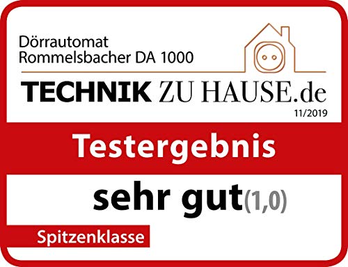 ROMMELSBACHER Dörrautomat Edelstahl 1000W, XXL-Dörrfläche 1,6m², 10 Tabletts, LED, 24h-Zeitschaltuhr, temperaturregelbar (35-75°C) – Bild 7